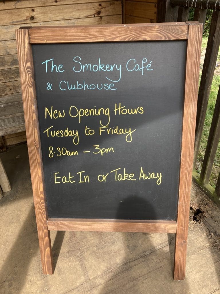 cafe sign